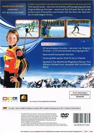 Box back cover for Rtl Biathlon 2009 on the Sony Playstation 2.