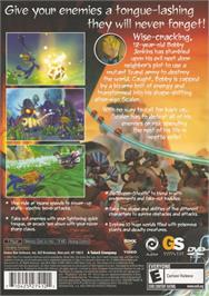 Box back cover for Scaler on the Sony Playstation 2.