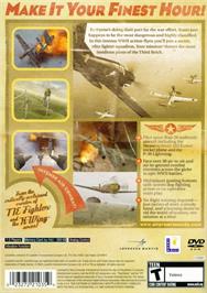 Box back cover for Secret Weapons Over Normandy on the Sony Playstation 2.
