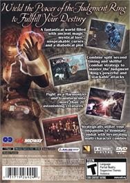 Box back cover for Shadow Hearts - Covenant on the Sony Playstation 2.