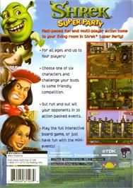 Box back cover for Shrek - Super Party on the Sony Playstation 2.