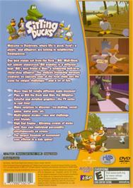 Box back cover for Sitting Ducks on the Sony Playstation 2.