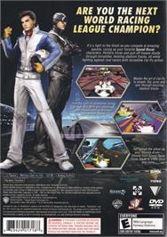 Box back cover for Speed Racer - Le Jeu Vidéo on the Sony Playstation 2.
