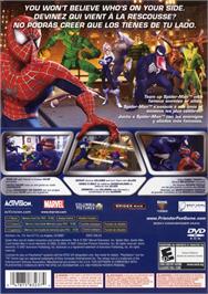 Box back cover for Spider-man - Allié Ou Ennemi on the Sony Playstation 2.