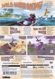 Box back cover for Splashdown on the Sony Playstation 2.