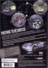 Box back cover for Spyhunter on the Sony Playstation 2.