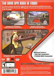 Box back cover for Starsky And Hutch on the Sony Playstation 2.