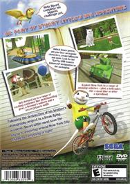 Box back cover for Stuart Little 3 - L'aventure Photographique on the Sony Playstation 2.