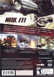 Box back cover for Stuntman - Ignition on the Sony Playstation 2.