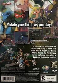 Box back cover for Teenage Mutant Ninja Turtles 3 - Mutant Nightmare on the Sony Playstation 2.