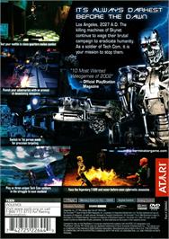 Box back cover for Terminator - Un Autre Futur, The on the Sony Playstation 2.