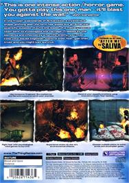Box back cover for Thing, The on the Sony Playstation 2.