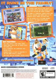 Box back cover for Tube Mania on the Sony Playstation 2.