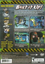 Box back cover for Whiplash on the Sony Playstation 2.