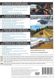 Box back cover for World Rally Championship 2 Extreme on the Sony Playstation 2.