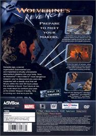 Box back cover for X-men 2 - La Vengeance De Wolverine on the Sony Playstation 2.
