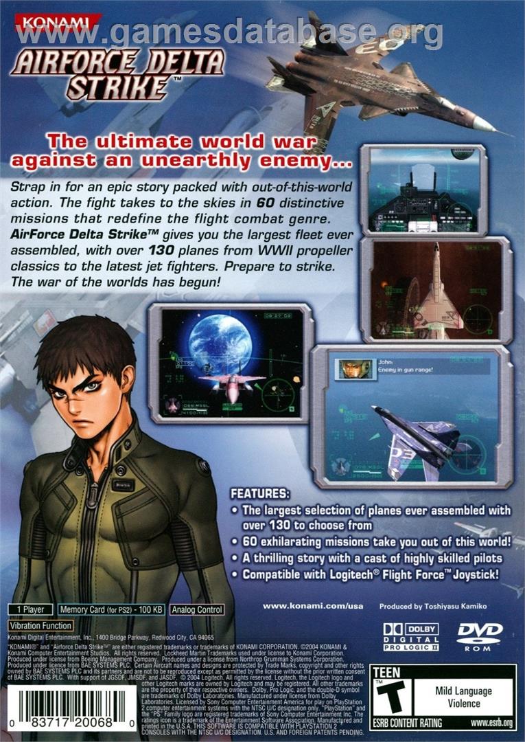 Deadly Skies 3 - Sony Playstation 2 - Artwork - Box Back