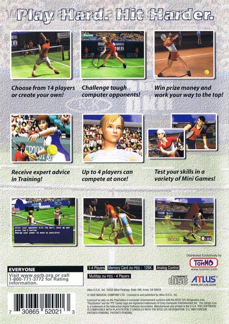 Hard Hitter 2 - Sony Playstation 2 - Artwork - Box Back