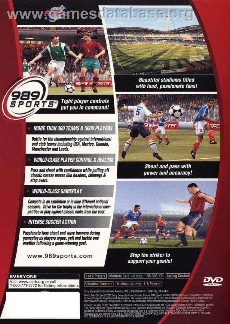This Is Football 2002 - Sony Playstation 2 - Artwork - Box Back