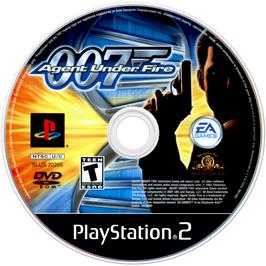 Cartridge artwork for 007 - Agent Under Fire on the Sony Playstation 2.