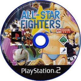 Cartridge artwork for All-star Fighters on the Sony Playstation 2.