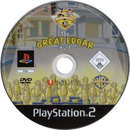 Cartridge artwork for Animaniacs - The Great Edgar Hunt on the Sony Playstation 2.