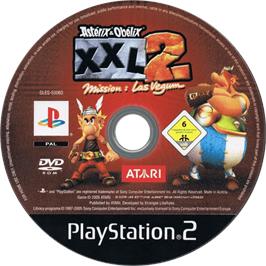 Cartridge artwork for Astérix And Obélix Xxl 2 - Mission Las Vegum on the Sony Playstation 2.