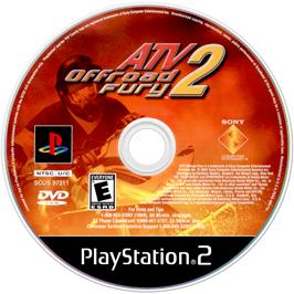 Cartridge artwork for Atv Off Road Fury 2 on the Sony Playstation 2.