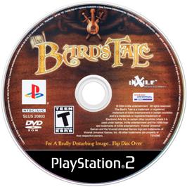 Cartridge artwork for Bard's Tale, The on the Sony Playstation 2.
