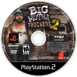 Cartridge artwork for Big Mutha Truckers 2 - Truck Me Harder on the Sony Playstation 2.