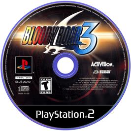 Cartridge artwork for Bloody Roar 3 on the Sony Playstation 2.