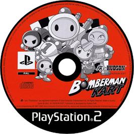 Cartridge artwork for Bomberman Kart on the Sony Playstation 2.