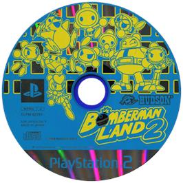 Cartridge artwork for Bomberman Land 2 - Game Shijou Saidai No Theme Park on the Sony Playstation 2.