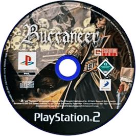 Cartridge artwork for Buccaneer on the Sony Playstation 2.