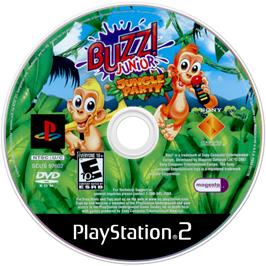 Cartridge artwork for Buzz! Junior - Jungle Party on the Sony Playstation 2.