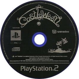 Cartridge artwork for Castleween on the Sony Playstation 2.