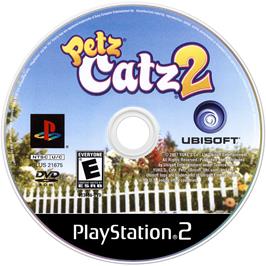 Cartridge artwork for Catz on the Sony Playstation 2.