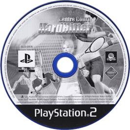 Cartridge artwork for Centre Court - Hard Hitter on the Sony Playstation 2.
