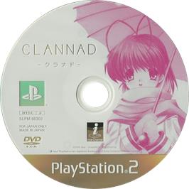 Cartridge artwork for Clannad on the Sony Playstation 2.