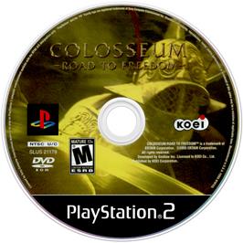 Cartridge artwork for Colosseum - Road To Freedom on the Sony Playstation 2.