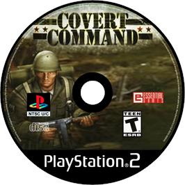 Cartridge artwork for Covert Command on the Sony Playstation 2.
