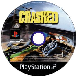 Cartridge artwork for Crashed on the Sony Playstation 2.