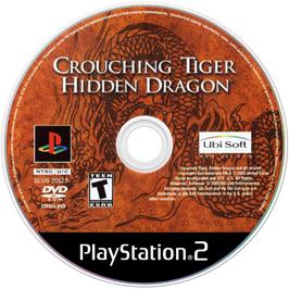 Cartridge artwork for Crouching Tiger, Hidden Dragon on the Sony Playstation 2.