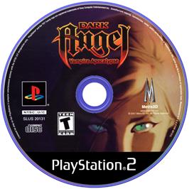 Cartridge artwork for Dark Angel - Vampire Apocalypse on the Sony Playstation 2.