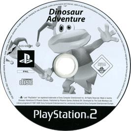 Cartridge artwork for Dinosaur Adventure on the Sony Playstation 2.