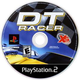 Cartridge artwork for Dt Racer on the Sony Playstation 2.