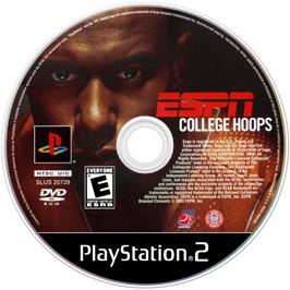 Cartridge artwork for Espn College Hoops on the Sony Playstation 2.