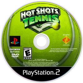 Cartridge artwork for Everybody's Tennis on the Sony Playstation 2.
