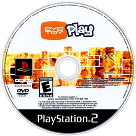 Cartridge artwork for Eyetoy - Play on the Sony Playstation 2.