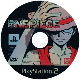 Cartridge artwork for Fighting For One Piece on the Sony Playstation 2.
